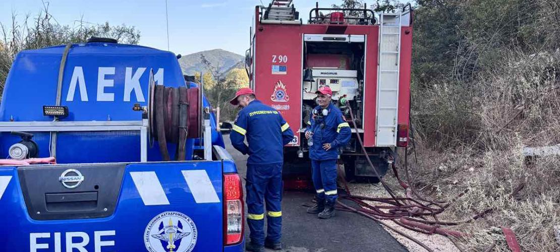 «Καθοριστική η συνεργασία όλων στην αντιμετώπιση της πυρκαγιάς στο Θεσπρωτικό»