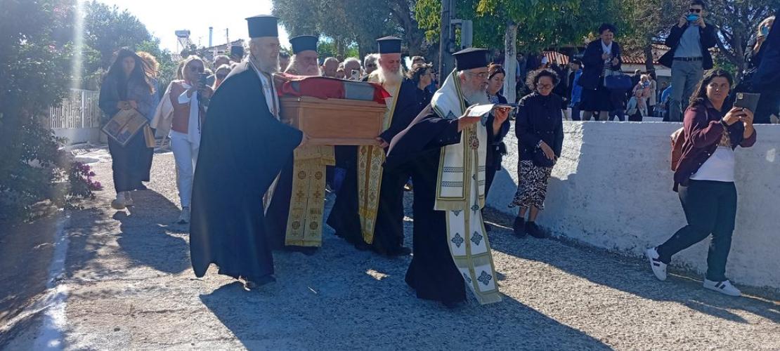 Κορωνησία:Σε κλίμα αγαλλίασης  η ανακομιδή των λειψάνων του Οσίου Ονουφρίου