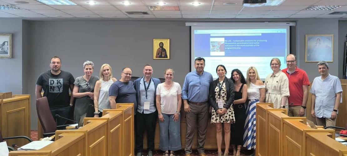 Συνάντηση των Εταίρων του έργου RE-USE στον Δήμο Αρταίων