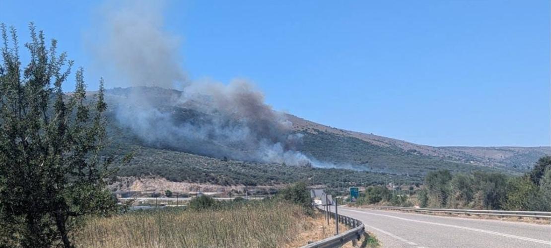 Φωτιά στην Αμφιλοχία: Μεγάλη κινητοποίηση στη Στάνο