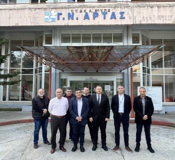"Με σύγχρονες υποδομές και προσλήψεις νέων γιατρών ενισχύουμε το Νοσοκομείο Άρτας''