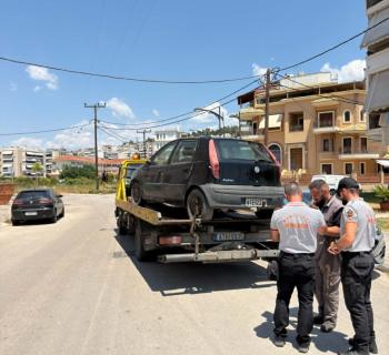 Άρτα:Απομάκρυνση εγκαταλελειμμένων οχημάτων