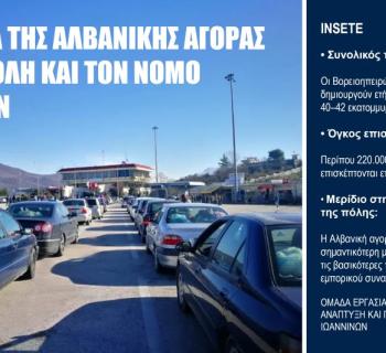 Ιωάννινα:Οι επισκέπτες από την Αλβανία  αποτελούν τη δεύτερη μεγαλύτερη τουριστική δύναμη