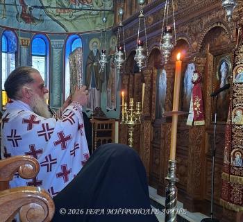 Άρτα: Ο Μητροπολίτης Καλλίνικος κάλυψε τις αυξημένες λειτουργικές ανάγκες ανήμερα της Μεταμορφώσεως του Σωτήρος