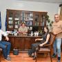 ΣΥΝΑΝΤΗΣΗ ΤΟΥ ΔΗΜΑΡΧΟΥ ΜΕ ΤΗΝ ΠΡΥΤΑΝΗ ΠΑΝΕΠΙΣΤΗΜΙΟΥ ΙΩΑΝΝΙΝΩΝ